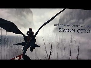 How To Train Your Dragon 2 End Credits (English Audio Description)