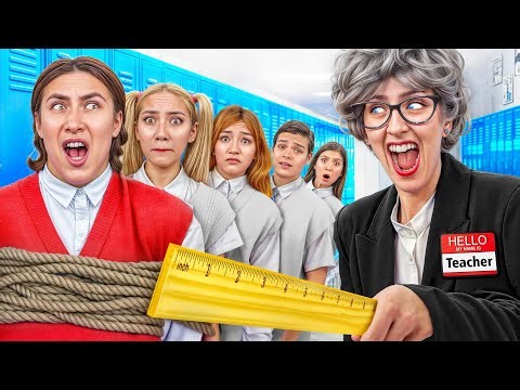 I Survived The World's Strictest Teacher In New School by Multi DO Team
