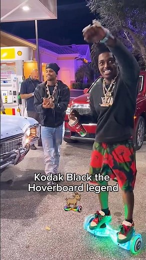 Kodak Black the Hoverboard legend 🐐🔥 #kodakblack #kodak