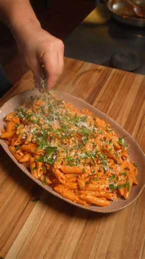 20 minutes meal - penne alla vodka