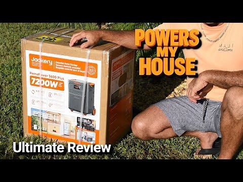 Jackery HomePower 3600 Plus & SolarSaga 500x ULTIMATE REVIEW(Full House)