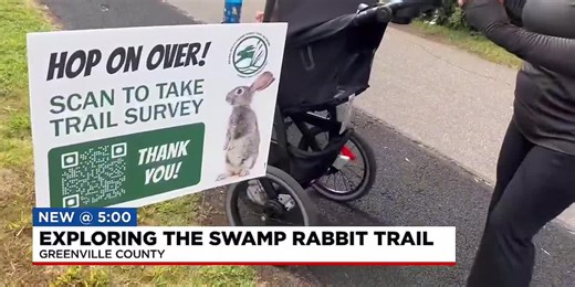 $20 million grant to be used for expanding Swamp Rabbit Trail