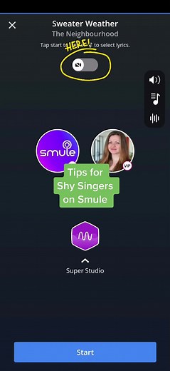 Reply to @dweamyweamypoopoo shy singers are welcome on Smule too 💜 #tutorial #smule #smuletutorials #howto #karaoke #karaoketiktok #smulesinging