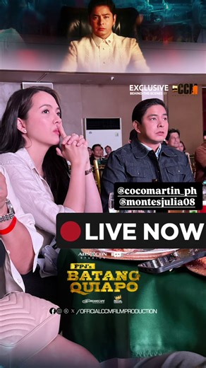 Coco Martin at Julia Montes sa FPJ's Batang Quiapo Finale