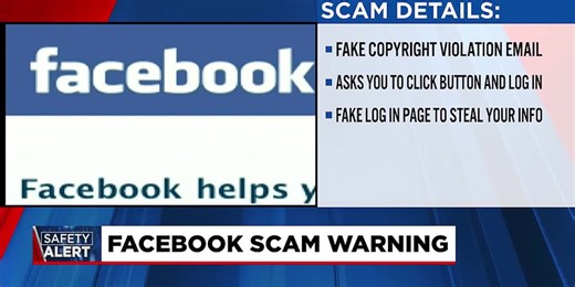 Safety Alert: New scam targeting Facebook accounts