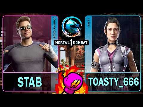 MK1 Stab (JOHNNY CAGE) VS Toasty_666 (LI MEI)🥊Mortal Kombat 1🥊4K 60ᶠᵖˢ