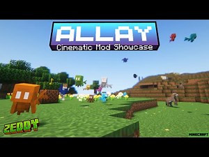 Allay Mod Cinematic Showcase - Minecraft [up to 1.21] #minecraftmods