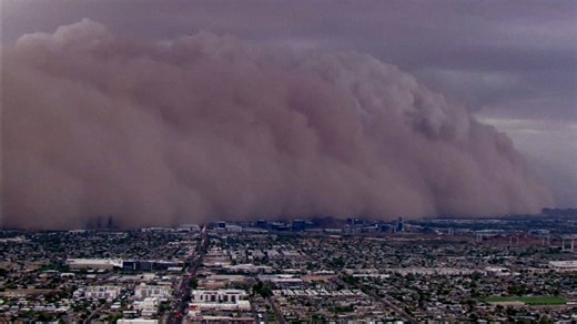 Massive dust storm covers parts of Arizona