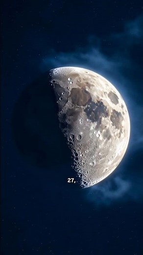 The Moon Is Half Tonight 🌗 Don’t Miss This Sky Event!