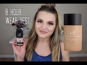 e.l.f. Acne Fighting Foundation | First Impression, Demo, and Review with Comparison Swatches!