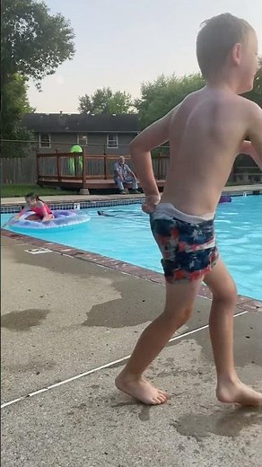 Summertime fun pool time pool party kids will be kids