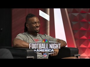 Falcons RB Bijan Robinson on playing with Michael Penix | FNIA | NFL on NBC (FULL INTERVIEW)