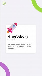 Hiring Metrics Explained: Hiring Velocity, Talent Throughput & Time-to-Fill | HR Glossary