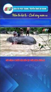3 PEOPLE RESCUED FROM FLOODWATERS