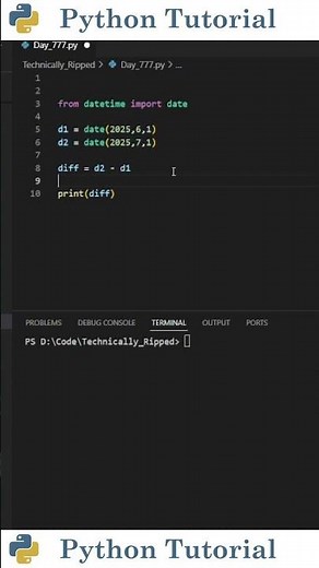 Easy Date Calculation In Python | Python Tutorial