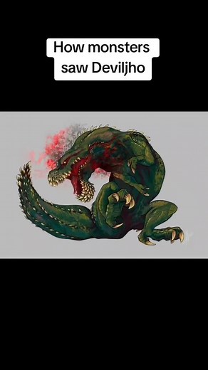 Sixth Haven on Instagram: "How Monsters saw Deviljho #monsterhunter #mhw #monsterhunterwilds #monsterhunterworld"