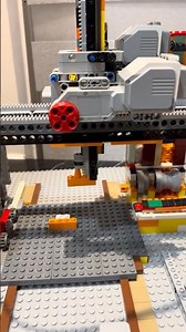Lego ev3 House-Building Robot: Test #1 #lego #ev3 ￼#robot #house