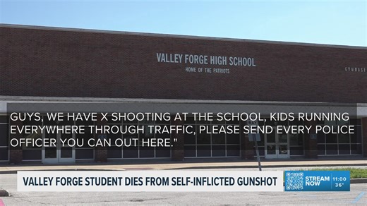 Student dies from self-inflicted gunshot wound at Valley Forge High School
