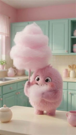 Should Pinky Eat This Giant Cotton Candy? 🍭😳