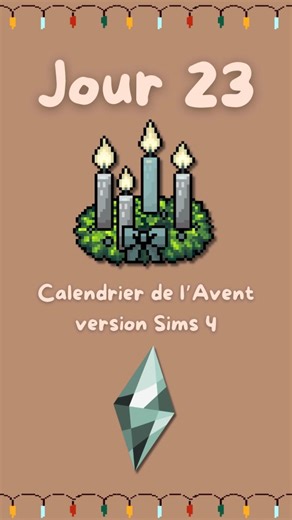 Touckcozy | Cozy Gaming FR 🌸 on Instagram: "Le dernier petit raccourci clavier que je te montrerai avec le Calendrier de l’Avent spécial Les Sims 4 ✨🎄 Appuie sur MAJ pour recouvrir toute la pièce en un seul clic avec le revêtement de sol ou de mur 😁🤗 Gain de temps assuré ✨ On se retrouve demain pour le Jour 24,j’espère qu’il te plaira 🤗 Passe une belle soirée ☕️✨ Touck 🌸 Je sais que demain sera le gros rush des préparatifs du réveillon… Tu préfères que je publie le Jour 24 à quel moment ?