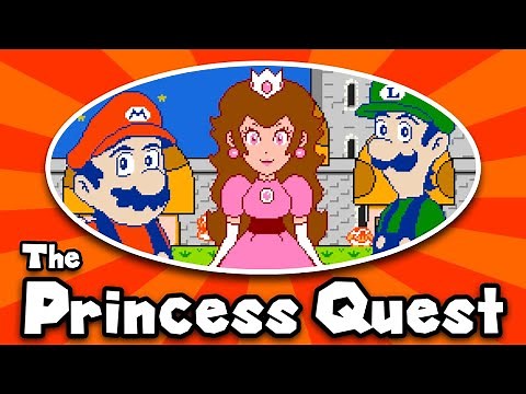 Mario and Luigi in The Princess Quest (Incredibly Fun Top-down Adventure Game)