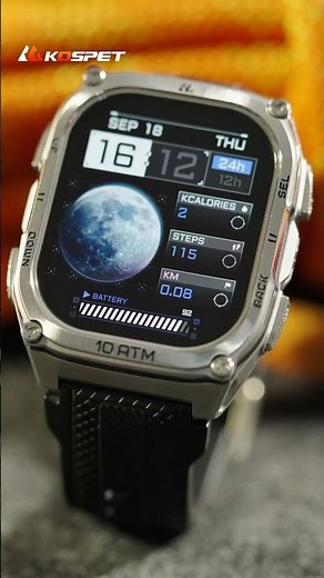 Lost direction? Low power? Lost connection? Solved with KOSPET TANK M4! #Smartwatch #shorts