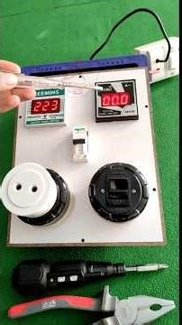 Voltage & Ampere Meter Board ⚡🔥