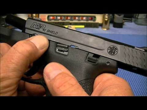 Smith and Wesson M&P Shield in 40 S&W Initial Look