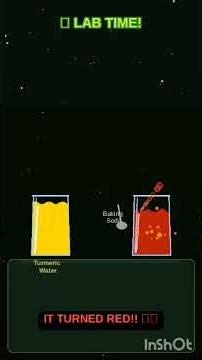 Kitchen Science: Creating Magic with Turmeric & Baking Soda.#experiment#ScienceFacts#turmeric