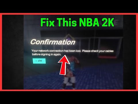 Fix NBA 2K26: Your network connection has been lost