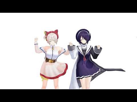 【MMD】ケツドラム/Ketsu Drum 【音霊魂子/大代真白】