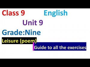 Cass 9 English unit 9/grammar/Grade 9 English chapter 9/Grammar/English 9 guide