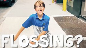 8.3M views · 46K reactions | It's a weird scissor dance called "The Floss" and our little boy is obsessed. He communicates by ... flossing. He meets someone, he flosses. You try to read a book .. he flosses. WHEN WILL THIS END? | The Holderness Family | Facebook