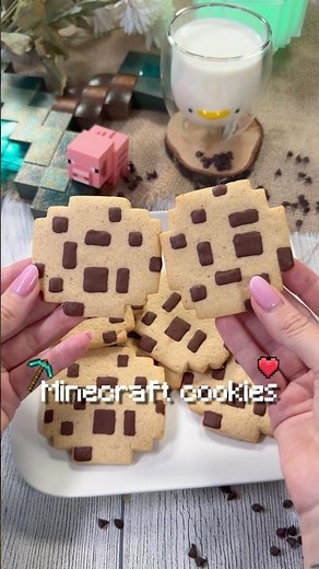 Galletas Minecraft #recetaspostres #receta