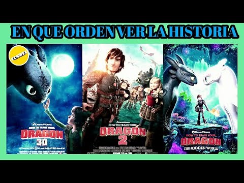 En que orden ver Como Entrenar a tu Dragón | Historia de Dragones