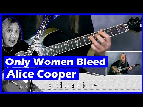 Only Women Bleed Guitar Lesson