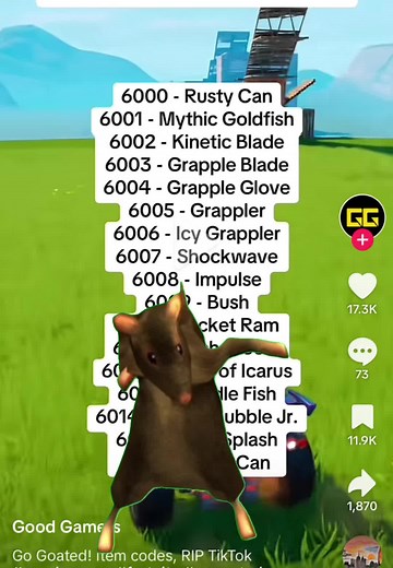 Códigos imprescindibles para Go Goated en Fortnite