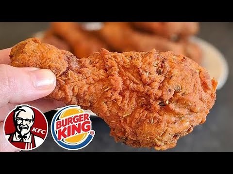 KFC Fried Chicken and Burger King Recipe