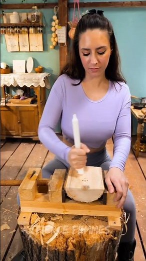Handy Girl Shows Off Her Woodworking Skills! 🪵✨