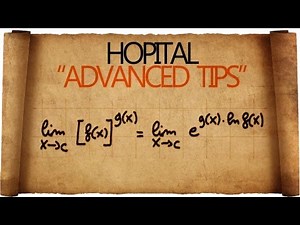 Teorema di Hopital - Advanced Tips