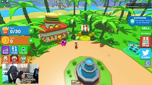 Playing roblox eating simulator | RodQuidlat in Canada