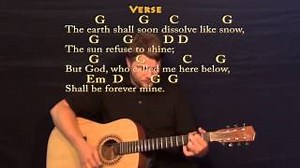 Amazing Grace (Hymn) Strum Guitar Cover Lesson in G with Chords/Lyrics Chords - ChordU