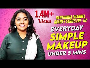 Basic Affordable makeup for beginners - simple makeup in tamil - simple makeup guide for beginners
