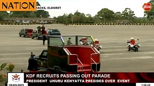 16K views · 348 reactions | President Uhuru's motorcade at the KDF pass-out parade in Moi Barracks, Eldoret | Nation | Facebook