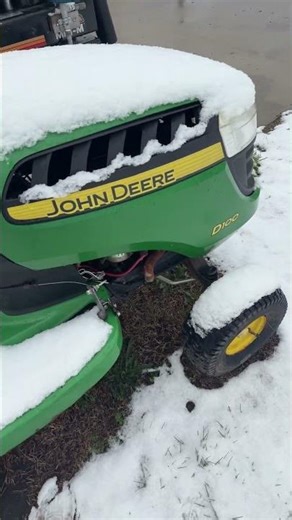 Ultra cold start 😂 (with no choke) #coldstart #snow #mower