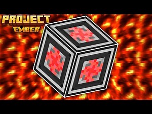 LIQUID EMBER & AE2 TRANSMUTATION INTERFACE! Minecraft Ember Project EP8 [Modded Questing Skyblock]