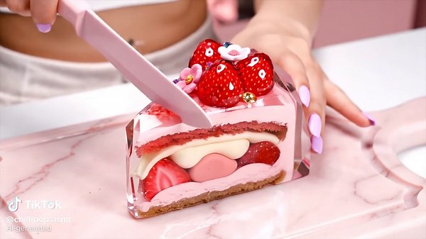 ASMRで楽しむショートケーキの魅力