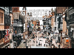 🇬🇧 CHESTER Walking Tour | England, UK | 4K HDR 60fps