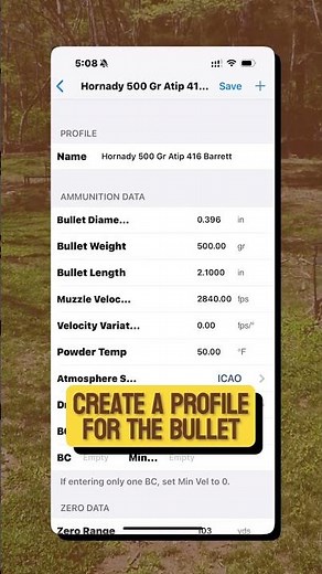 How to Build a Ballistic Chart (The Easy Way)