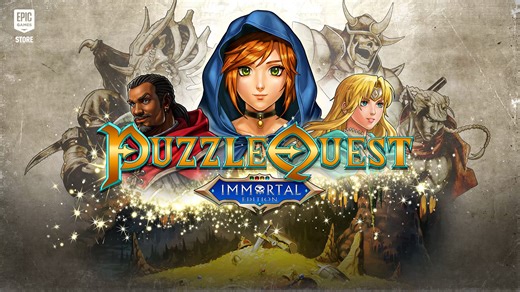 Puzzle Quest: Immortal Edition is out now! epic.gm/pq-immortal Featuring all-new content, including a new class, and upgraded visuals to 4K, this is the definitive Puzzle Quest experience. Are you ready to save the kingdom of Etheria? It's time to find out! | Epic Games